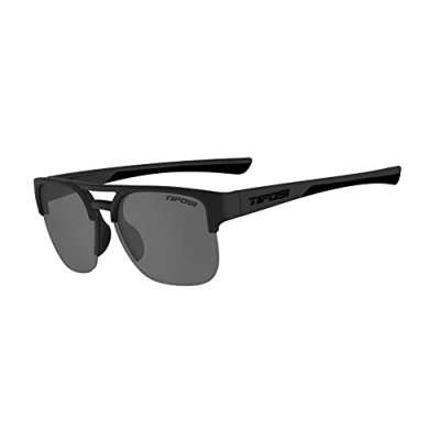 Image of Tifosi Salvo Single Lens Sunglasses: Blackout, L XL