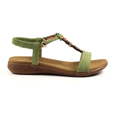 Image of Ladies Brava Khaki Sandal 6