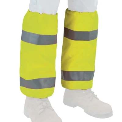 Image of Ergodyne GloWear 8008 High Visibility Reflective Leg Gaiters, Lime
