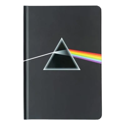 Image of Grupo Erik Pink Floyd Notebook A5 Plain Notebooks Notepads Notepad Sketchbook Gifts Music Cool