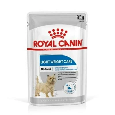 Image of Royal Canin Light Weight Care Adult Dog Wet Pouches 85g (Pack of 48)
