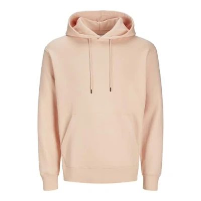 Image of JACK &amp; JONES Men&#039;s Jjestar Basic Sweat Hood Noos Sweatshirt, Peach Parfait, XL