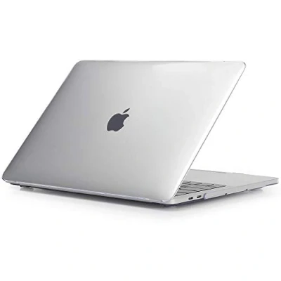Image of FINDING Case Macbook Pro 15 inch A 1990/A 1707 2018 2017 2016 Release,Glossy crystal Clear Hard Shell Cover for Newest with touch bar/touch ID