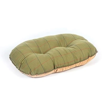 Image of Danish Design Hunter Tweed Brown Machine Washable Dog/Puppy Quilted Mattress 40 Inch