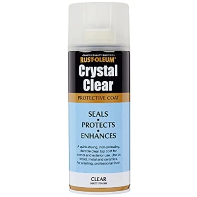 Image of Rust Oleum AE0040003E8 400ml Spray Crystal Clear Matt