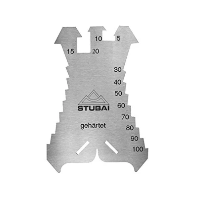Image of Stubai 278601 Marking Template, Silver, 140 x 100 mm
