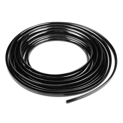 Image of Black Trim For Car Doors 6M/19.7Ft Door Edge Moulding Strip Scratch Guard Protector Cover Mold (Black)