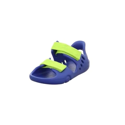 Image of Superfit Splash Unisex Mules for kids, Size: 28, Blau/hellgrün shoes