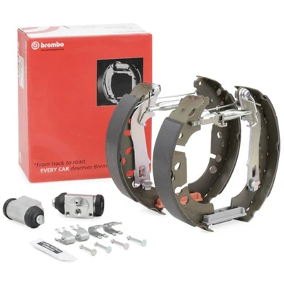 Image of 77365863, 95517923 Brake Set, drum brakes BREMBO K 59 047 VAUXHALL: Corsa Mk3