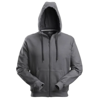 Image of Snickers Zip Hoodie Steel Grey XXL Regular