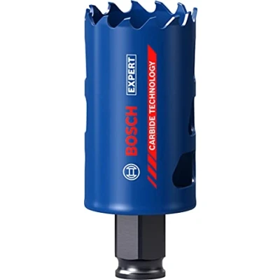 Image of Bosch 1x EXPERT Tough Material Hole Saw (for Wood with metal, Brick, Ø 40 mm, Professional Accessory Rotary Drill/Drivers)