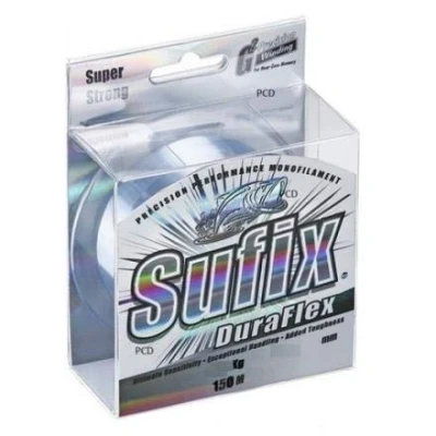 Image of Sufix MONOFILAMENT DURAFLEX CLEAR 150M 150, 18/100, 3.7