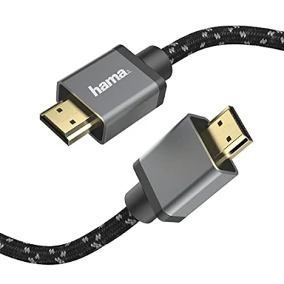Image of Hama 200504 Ultra High Speed HDMI Cable HD 8K Aluminium 2.0 m