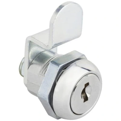 Image of Burg Wächter, 1 x Replacement Cylinder for letterboxes, Lever Lock Material Thickness from mm to 7 mm, Chrome Plated, ZBK 72 SB