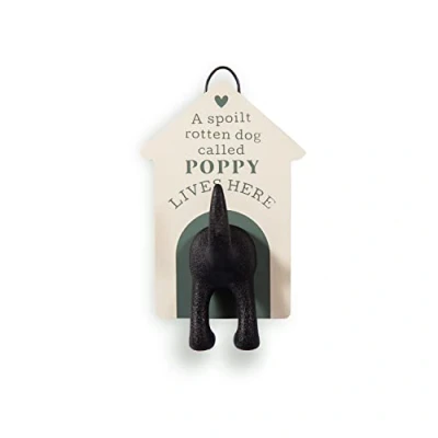 Image of Personalised Dog Lead Hook (Poppy)