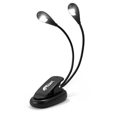 Image of Tiger Music Stand Light with Dual Head &amp; 2x Quality LED lights