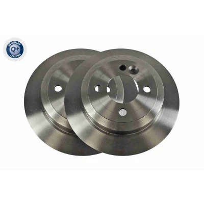 Image of SDB101150 Brake disc VAICO V20 40032 Rear Axle 259mm 10mm 4 Hole 100mm solid MINI: Convertible, Hatchback, Hatchback