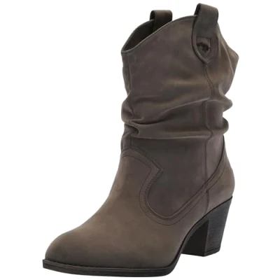 Image of Rocket Dog Women&#039;s SHERIFFVW Western Boot, Brown, 9 UK