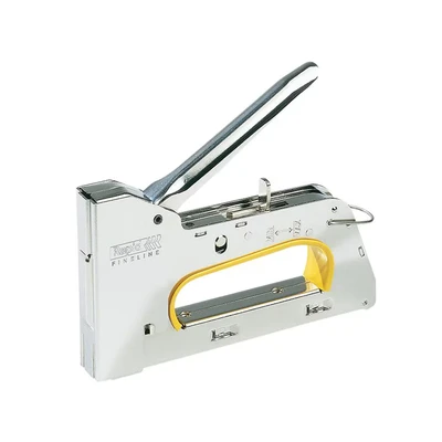 Image of Rapid Heavy Duty Manual Staple Gun PRO R33 for No. 13 Staples, Carpet with 3 Step Force Adjuster, Easy Squeeze Trigger, and Ergonomic Handle, Made In Sweden (10582521)