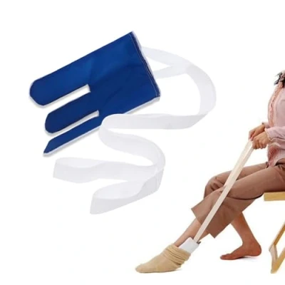 Image of Socks Helper Sock Aid for Pregnant Elderly Disabled Aids Putting on and off
