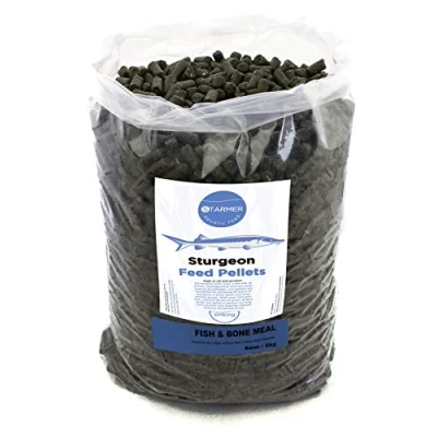 Image of STARMER aquatic feed 8mm / fish &amp; bone/sturgeon pellets 5kg