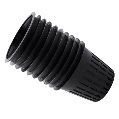 Image of 10pcs Heavy Duty Hydroponic Planting Mesh Pot Net Plastic Basket Garden Plant Grow Cup Clone Gardening Use(Black)