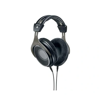 Image of Shure SRH1840 Professional Open Back Premium Headphones, Natural Sound with Smooth, Extended High End and Accurate Bass, Wide Stereo Image, Individually Matched Drivers, Black/Silver