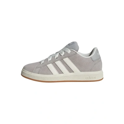 Image of adidas Sportswear Grand Court 00S Trainers Grey two off white gum for kids, Size: 3, Leather/synthetics
