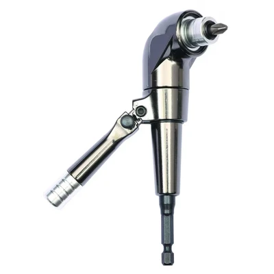 Image of DART Right Angle Impact Driver Drill Attachment for Corded/Cordless 90 Degree Adaptor with Magnetic Bit Holder Bits