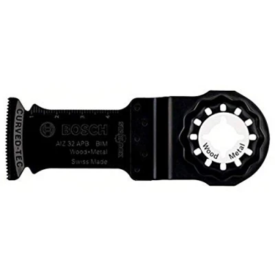 Image of Bosch Professional 5x Plunge Cutting Saw Blade AIZ 32 APB (for Wood and Metal, 50 x mm, Accessory Multitool)