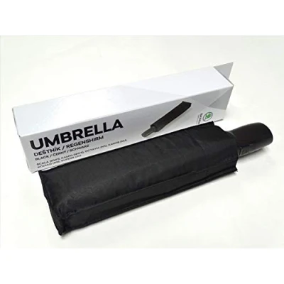 Image of Skoda GENUINE SCALA KAMIQ OCTAVIA KAROQ KODIAQ SUPERB OPEN CLOSE UMBRELLA BLACK