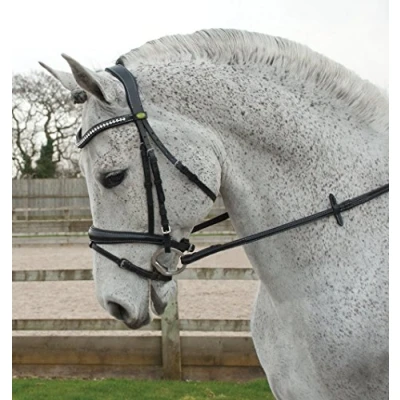 Image of Rhinegold Anatomic Bridle Pony Black