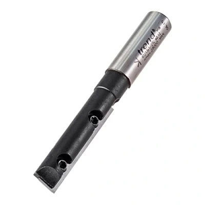 Image of Trend Professional Rota Tip Single Blade Straight Router Cutter, 1/2 Inch Shank, 12.7mm Cut Diameter &amp; 49.5mm Length, RT/13X1/2TC