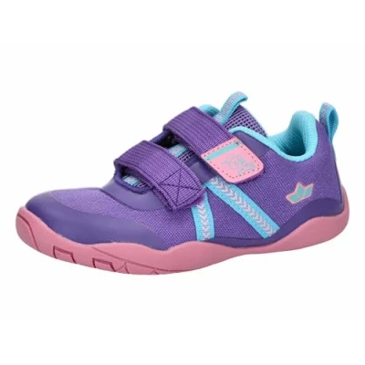 Image of Lico Unisex Kid&#039;s Aride V Sneaker, Purple Turquoise, 7 UK Child