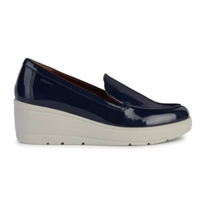 Image of Geox Women&#039;s D Ilde B Loafer, Navy, 7 UK