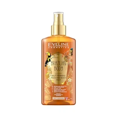 Image of Eveline Brazilian Body 5in1 Luxurious Self Tanning Mist for Face and 150ml