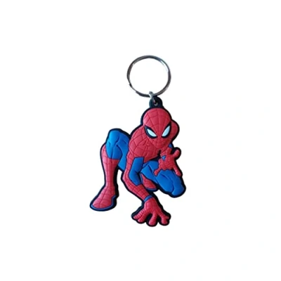 Image of Pyramid International Marvel Spiderman Keyring Spider Man Keychain Rubber
