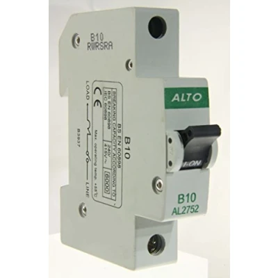 Image of Alto AL2752 10a Type B Single Pole MCB