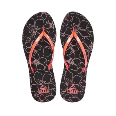 Image of Reef Women&#039;s Bliss Full Flip Flop, Hibiscus, 7 UK