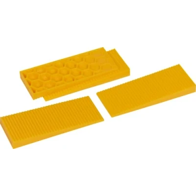 Image of Roughneck ROU36040 Laminate &amp; Wood Flooring Spacers Pack Of 48, Yellow, 78mm x 30mm 2 8mm