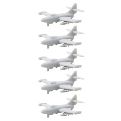 Image of AGSDGAWD 5PCS Battle Aircraft Model F9F Fighter 1/2000 1/700 1/350 Micro Mini Fighting Aeroplane Resin Parts For War Weapon Collectible Model(1/700 (16.5mm))