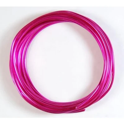 Image of celloexpress Aluminium Craft Wire 2mm x 5m (Diameter Length) CAMILLA PINK