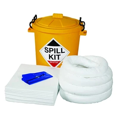 Image of 65ltr Oil &amp; Fuel Spill Kit in Plastic Drum