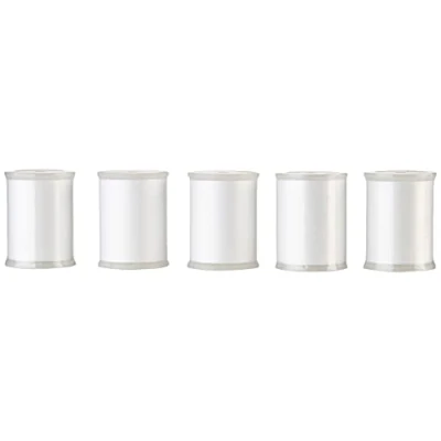 Image of Brother 5 Pack SAEBT Embroidery Thread, White, 60 Weight