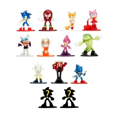 Image of Jada SONIC NANOFIGS BLIND BAGS 1.65&quot; Diecast collector figures. Display,collect and play toys for Kids Adults