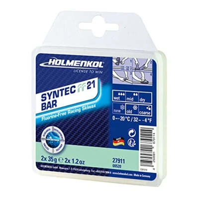 Image of Holmenkol Syntec FF21 Ski Wax Fluorine Free High Performance Base (0 to 20C) 70 g