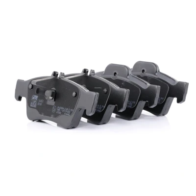 Image of 0004208904, 0004209604, 0004209804, 0004230230, 0034205120 Brake pad set FEBI BILSTEIN 16451 Rear Axle prepared for wear indicator