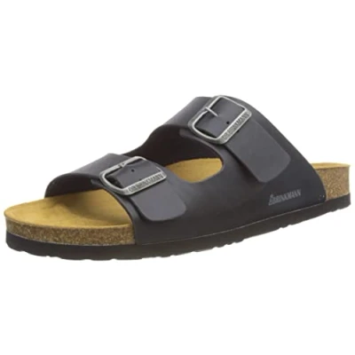 Image of Dr. Brinkmann Men&#039;s 600275 Mules, Blue, 7.5 UK