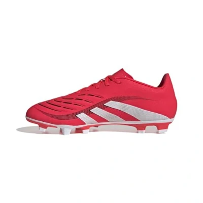 Image of adidas Unisex Predator Club Firm Multi Ground Football Boots, Lucid Red/Cloud White/Core Black, 6 UK