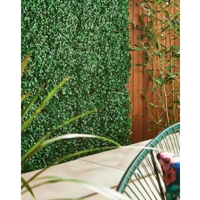 Image of Garden Mile Realistic Topiary Style Boxwood Screening Panel 60x40cm, Suitable for Indoor or Outdoor, Easily Clips Together Fence Panels, Screening, Walls, Fencing &amp; Balcony